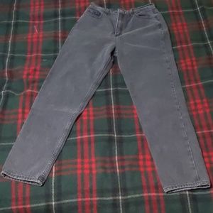 Straight-legged, American Apparel jeans